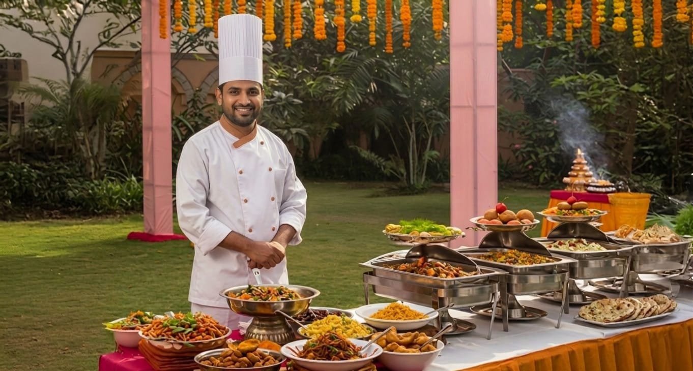 Live counter and pooja catering service